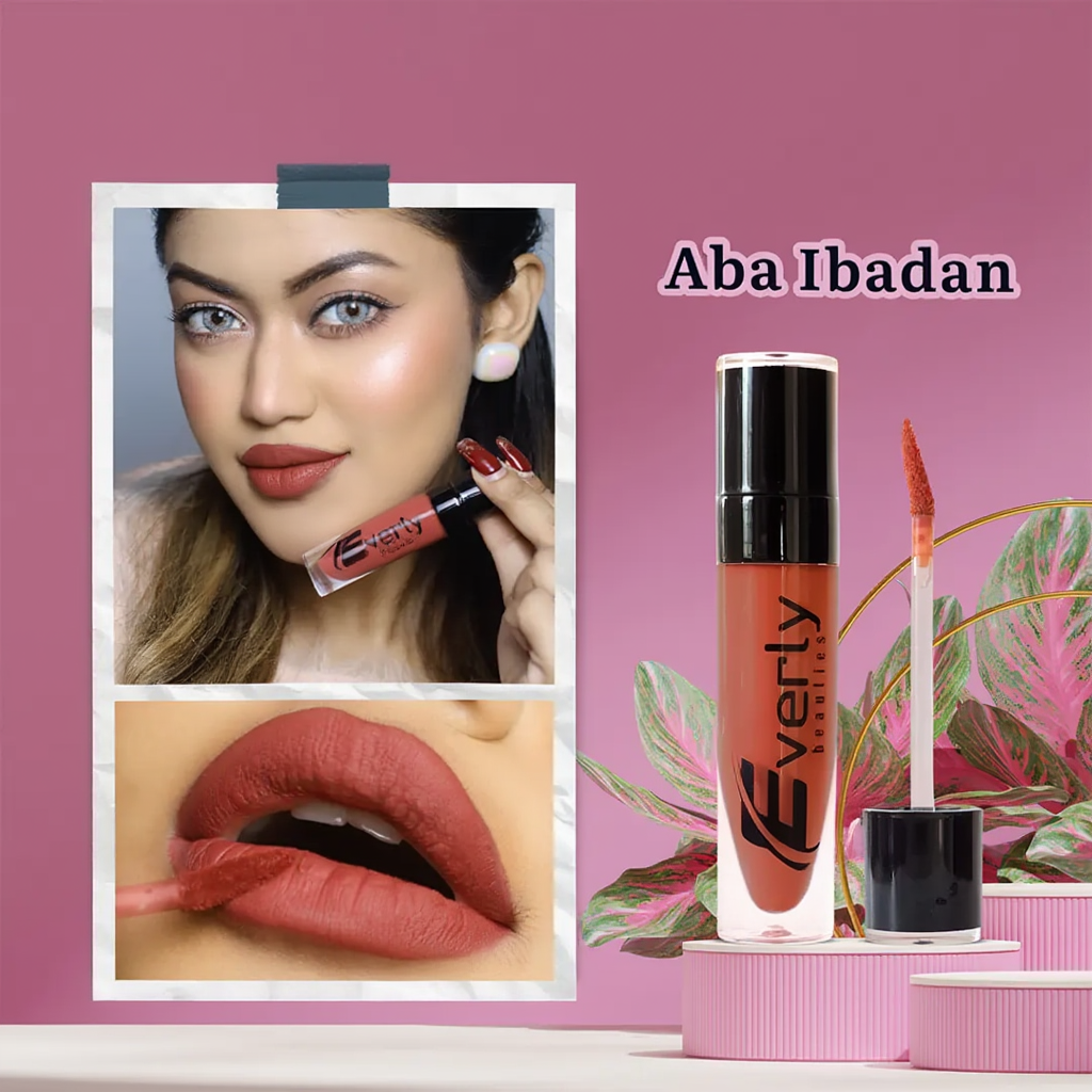 Everly Beauties Waterproof Matte Liquid Lipstick | Long-Lasting High Pigment