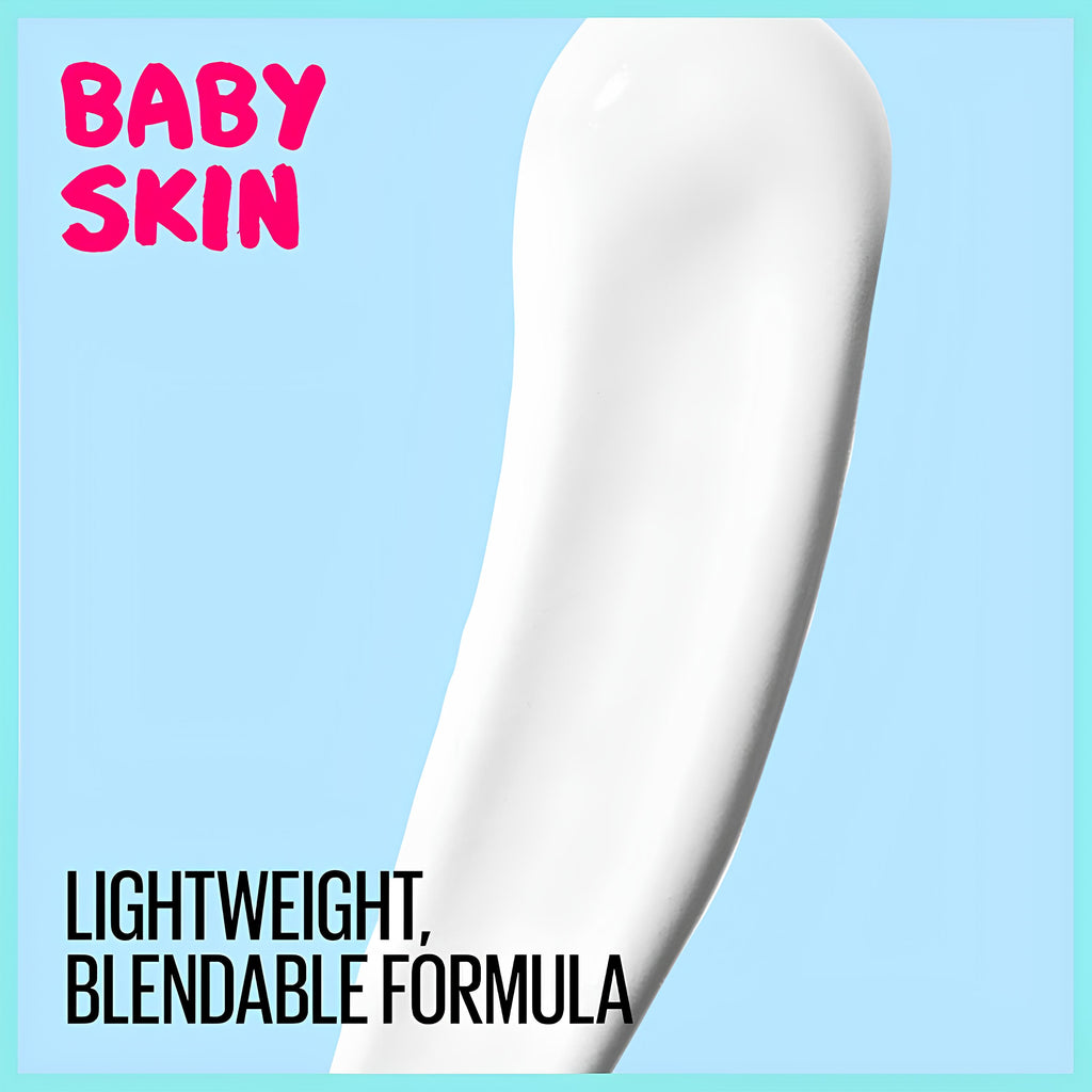 Maybelline Baby Skin Instant Pore Eraser Primer – Clear Pore-Minimizing Base