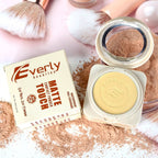 Everly Beauties Matte Touch Compact Powder SPF 15++ | Oil Control Matte Finish