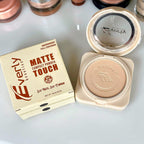 Everly Beauties Matte Touch Compact Powder SPF 15++ | Oil Control Matte Finish