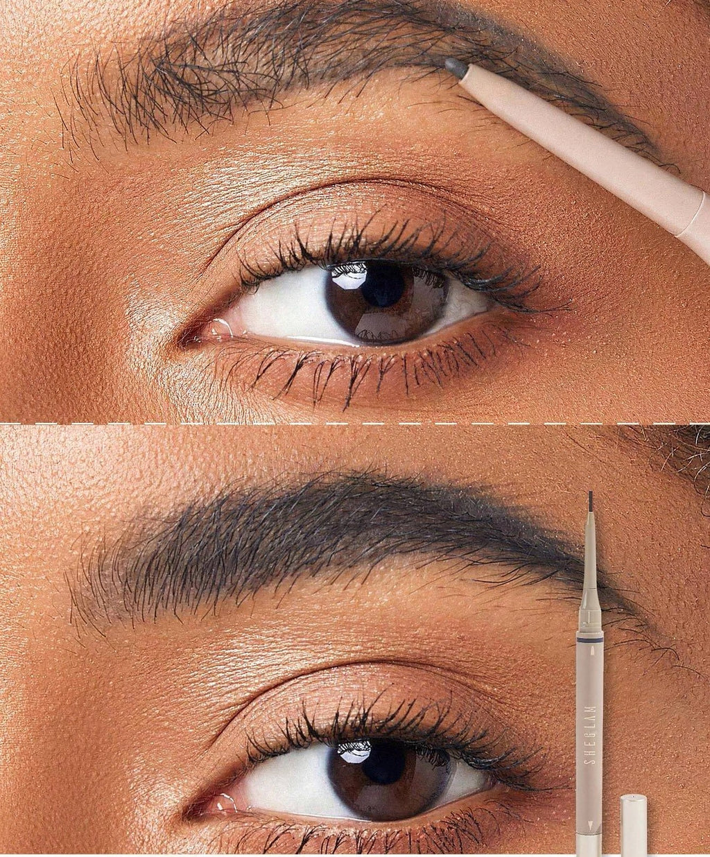 Sheglam Brows On Demand 2-In-1 Brow Pencil | Waterproof Long-Lasting Brow Definer