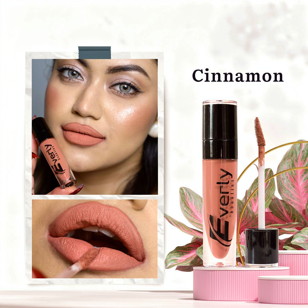 Everly Beauties Waterproof Matte Liquid Lipstick | Long-Lasting High Pigment