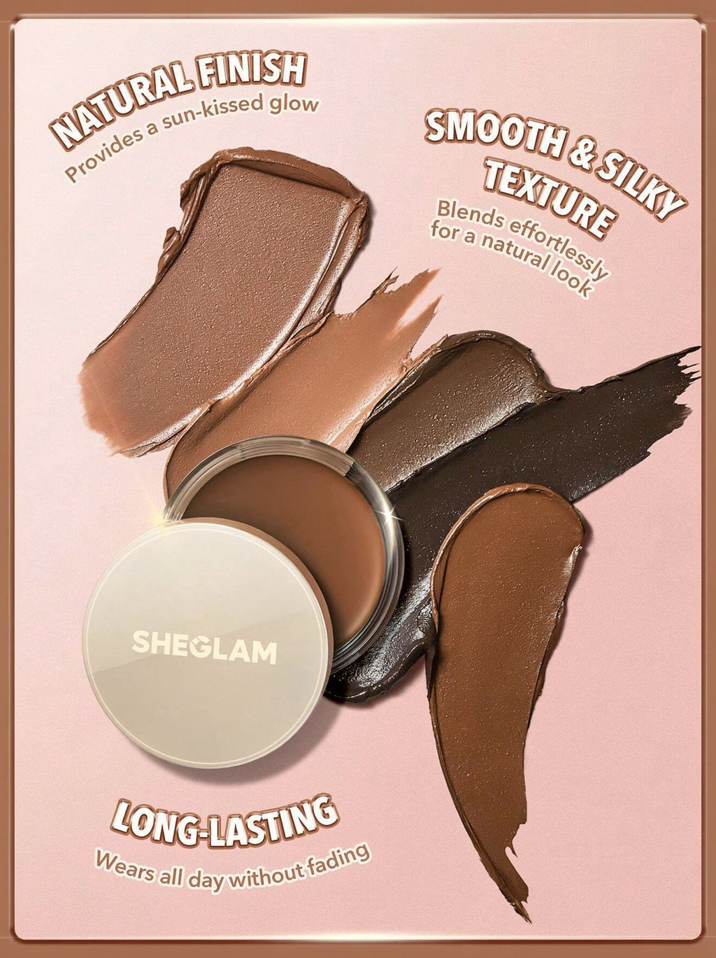 Sheglam Silk Haze Cream Bronzer | Natural Cream Bronzer for Smooth Sculpt