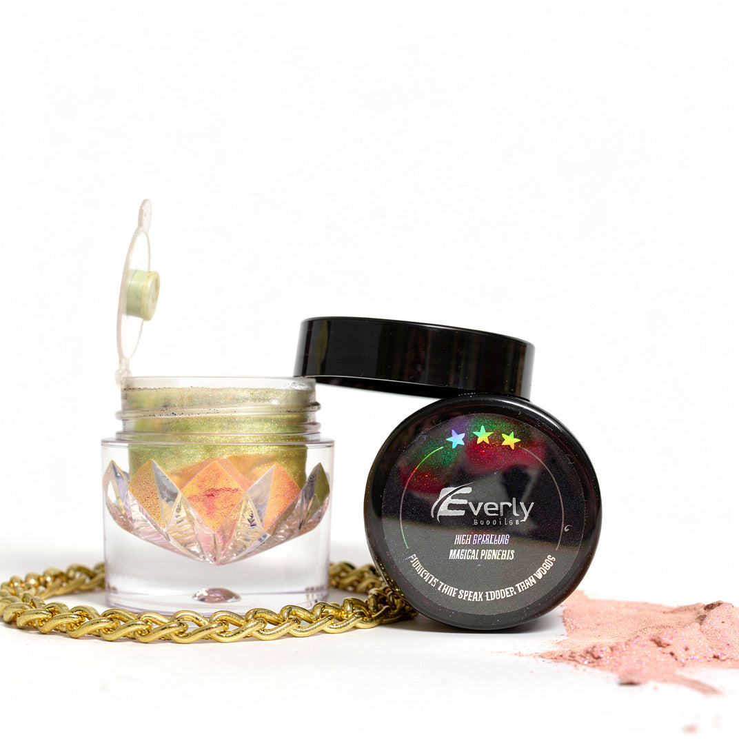 Everly Beauties 312 Series Multichrome Loose Pigment | High-Shine Shifting Eyeshadow