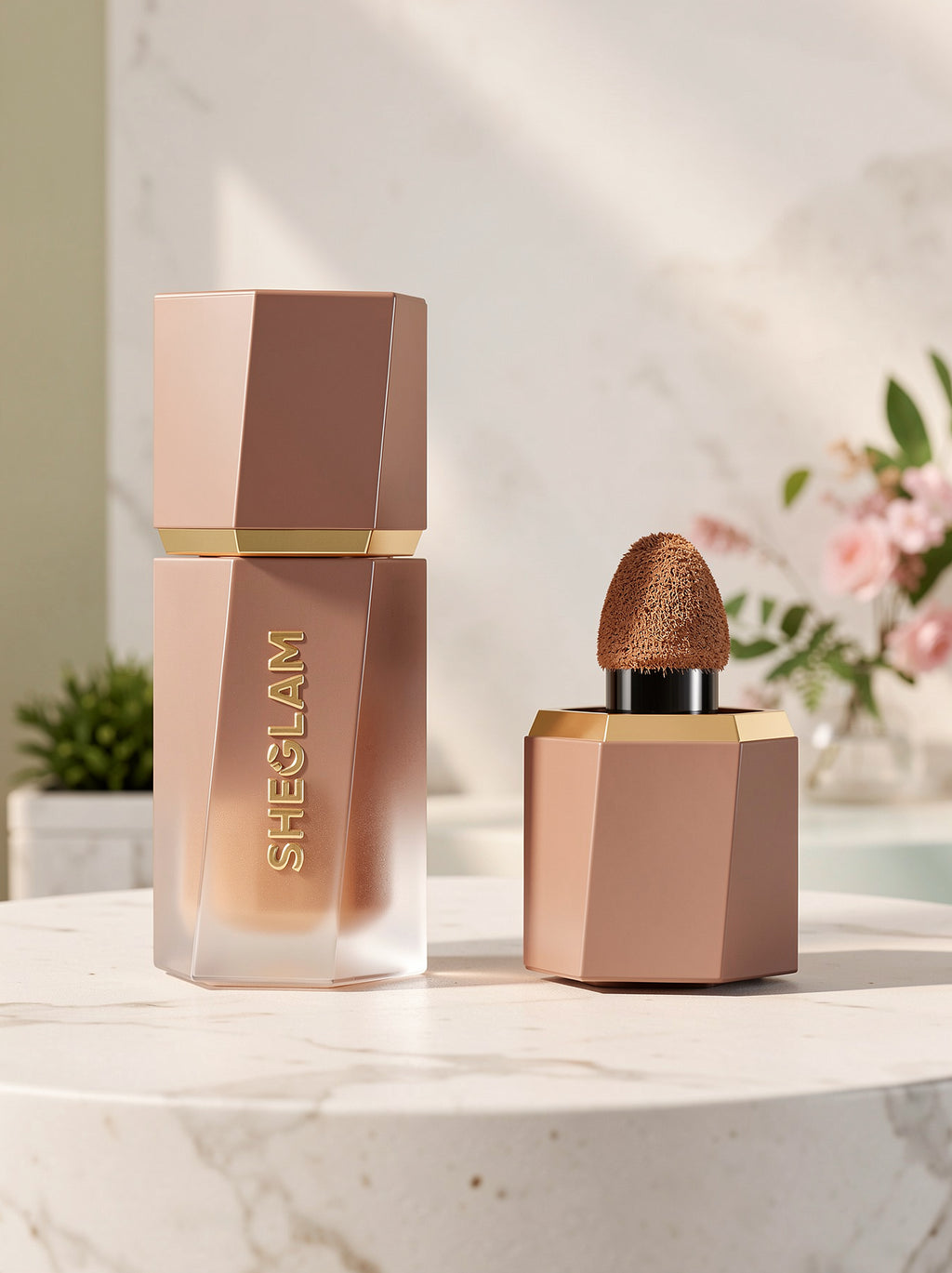 SHEGLAM Sun Beam Matte Liquid Bronzer | Long-Wearing Vegan Liquid Bronzer