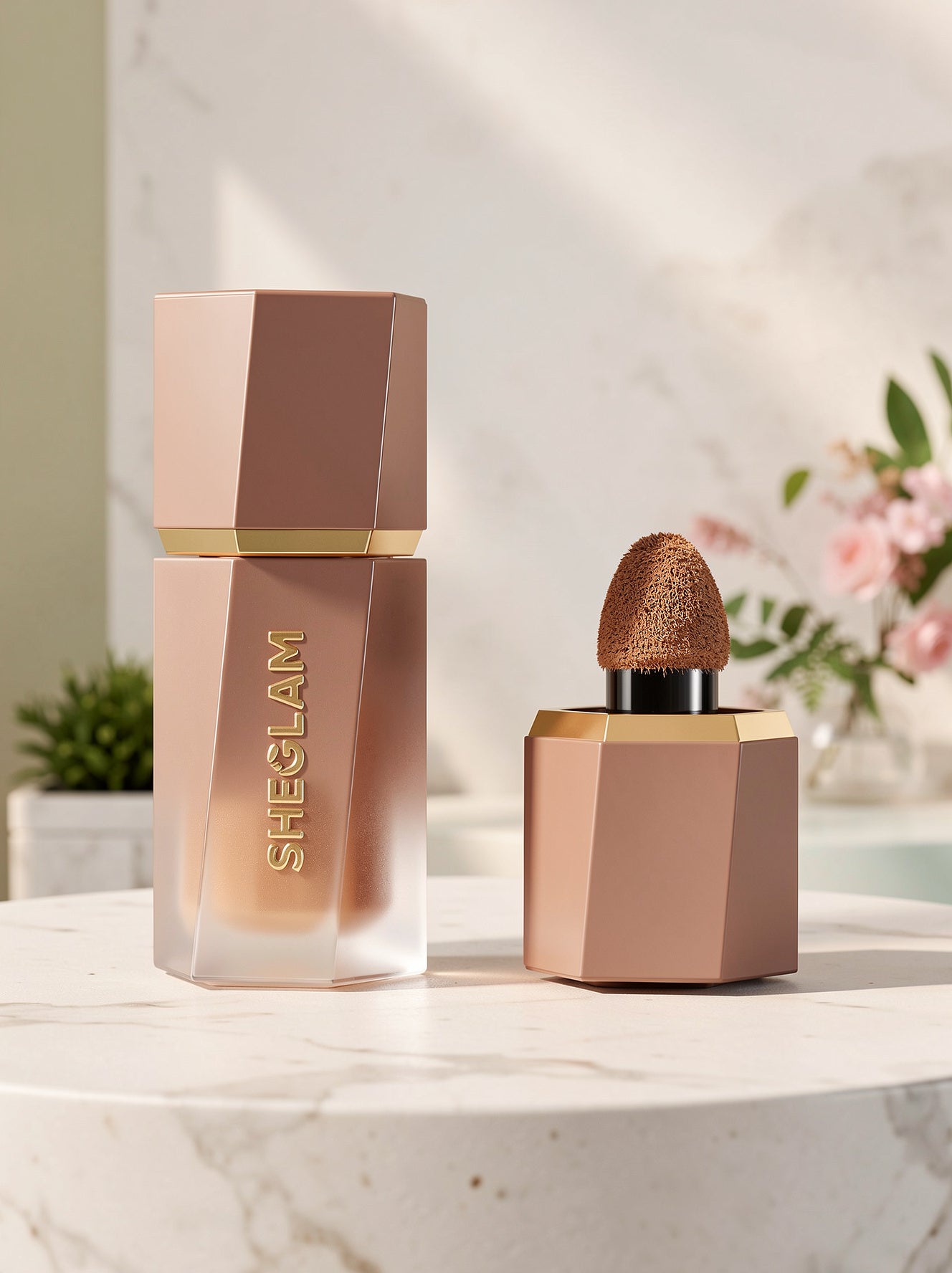 SHEGLAM Sun Beam Matte Liquid Bronzer | Long-Wearing Vegan Liquid Bronzer