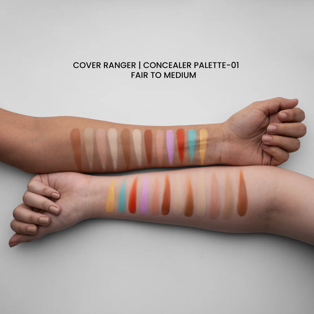 MARS Cover Rangers Concealer Palette CP01 | Correct, Conceal & Contour