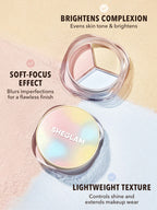 Sheglam Radiance Ring 3-In-1 Correcting Setting Powder | Blur & Brighten