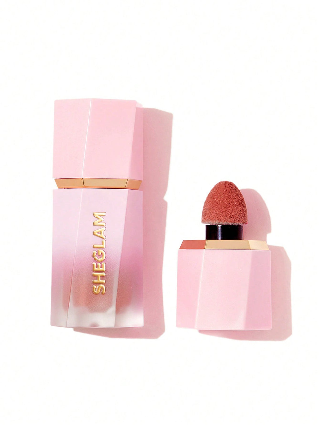 Sheglam Color Bloom Dayglow Liquid Blush Shimmer Finish Lightweight Long-Wear