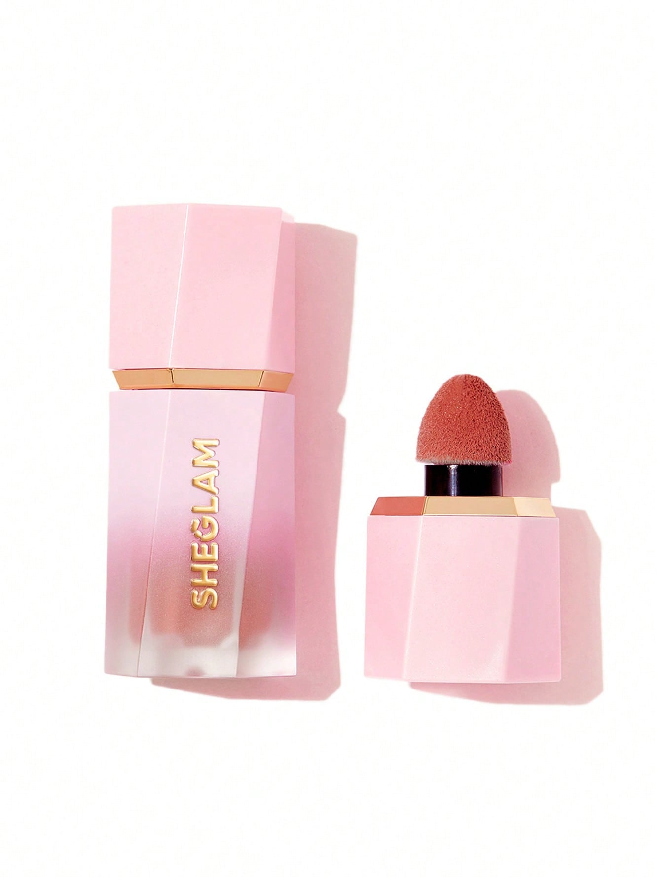 Sheglam Color Bloom Dayglow Liquid Blush Shimmer Finish Lightweight Long-Wear