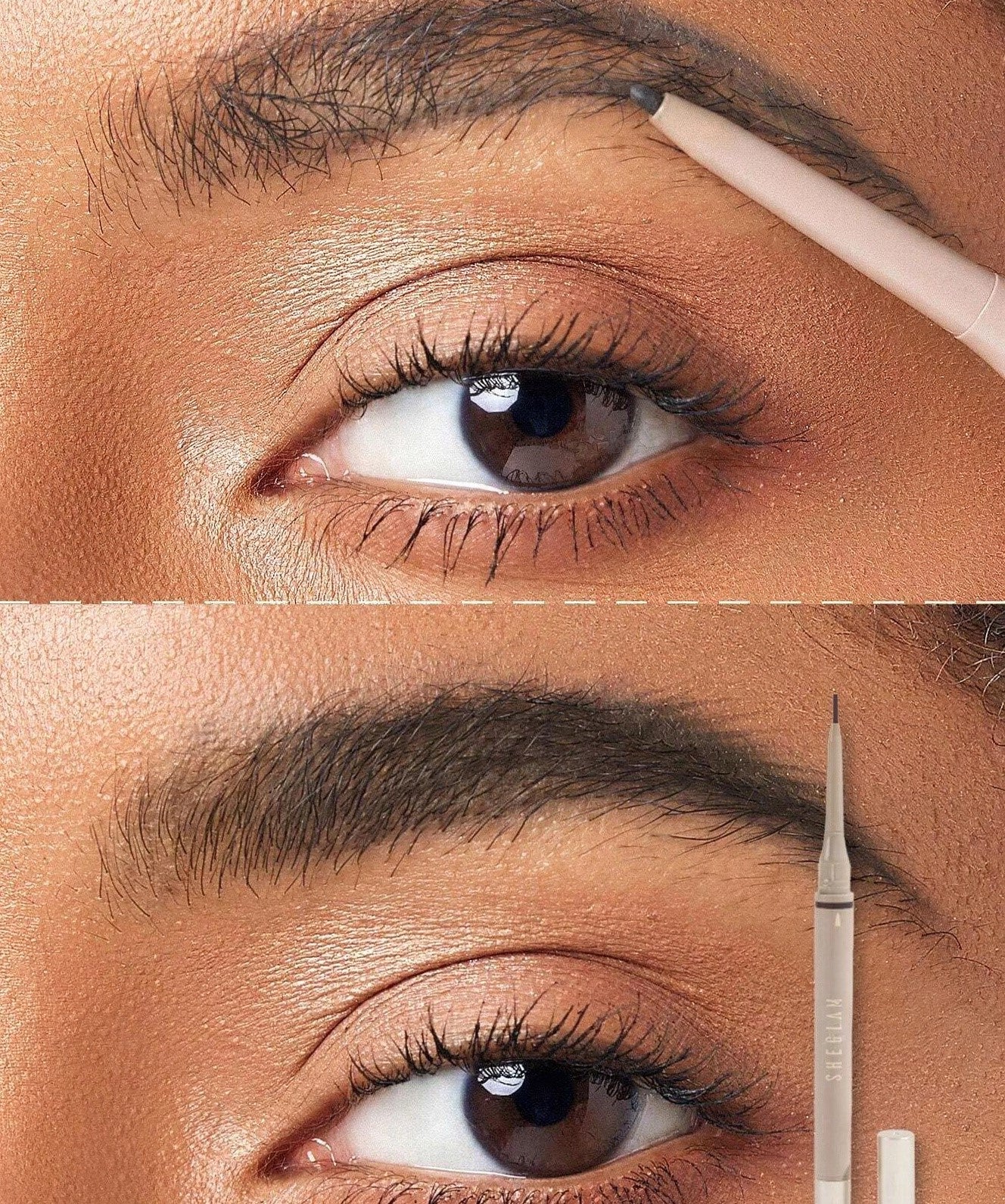 Sheglam Brows On Demand 2-In-1 Brow Pencil | Waterproof Long-Lasting Brow Definer