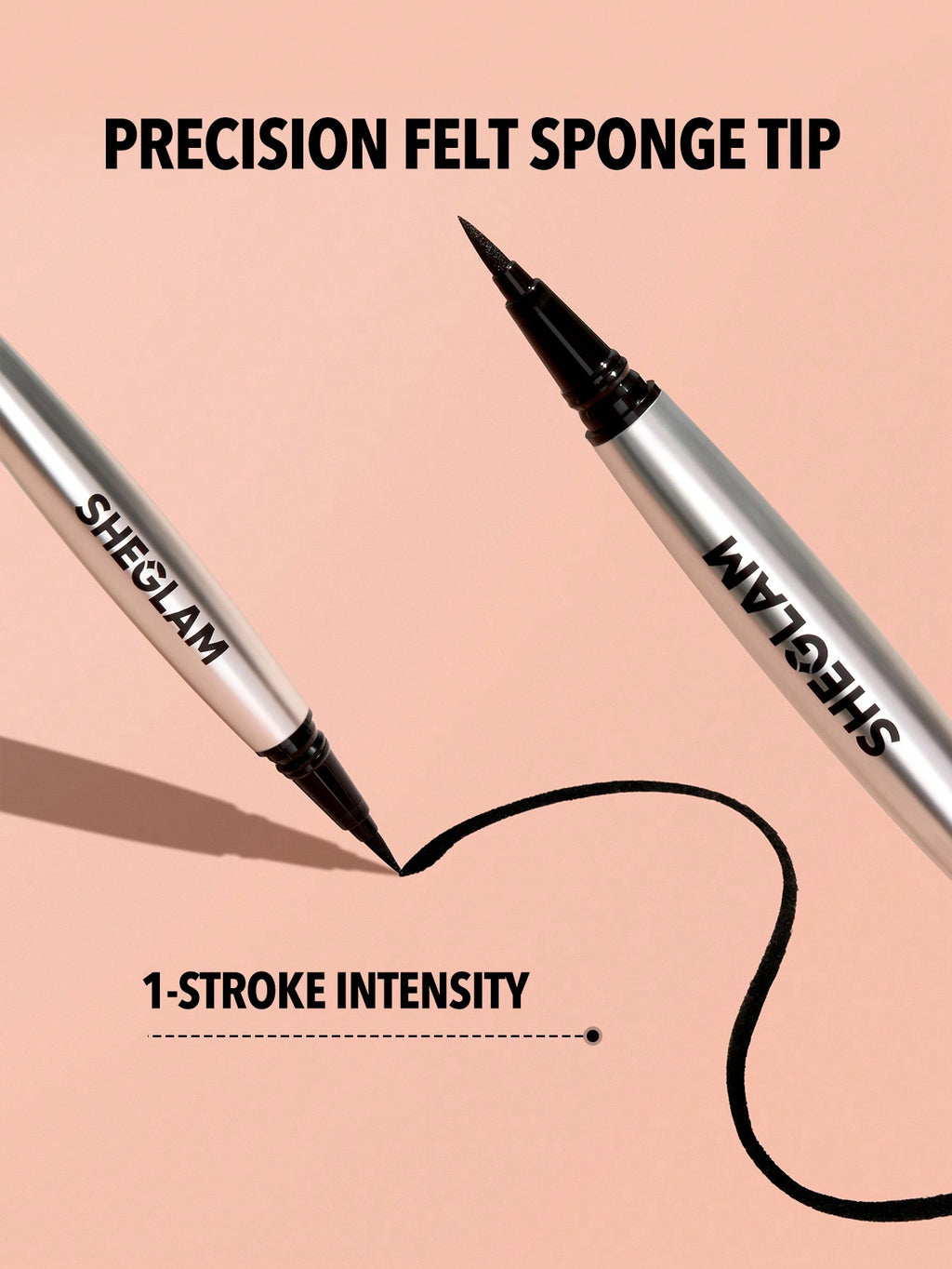 Sheglam Uninterrupted Waterproof Liquid Eyeliner | Smudge-Proof Precision Liner