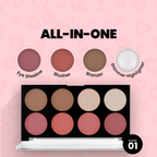 MARS Fantasy Face Blush Palette | Blush, Highlighter, Bronzer & Eyeshadow