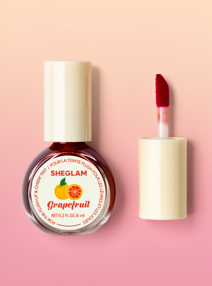 For The Flush Lip & Cheek Tint Cherry Picked | Natural Long-Lasting Tint