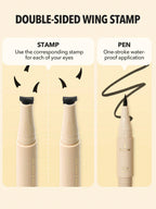 Sheglam Get Foxy Eye Stamp & Liner Pen | Smudgeproof & Waterproof Eyeliner