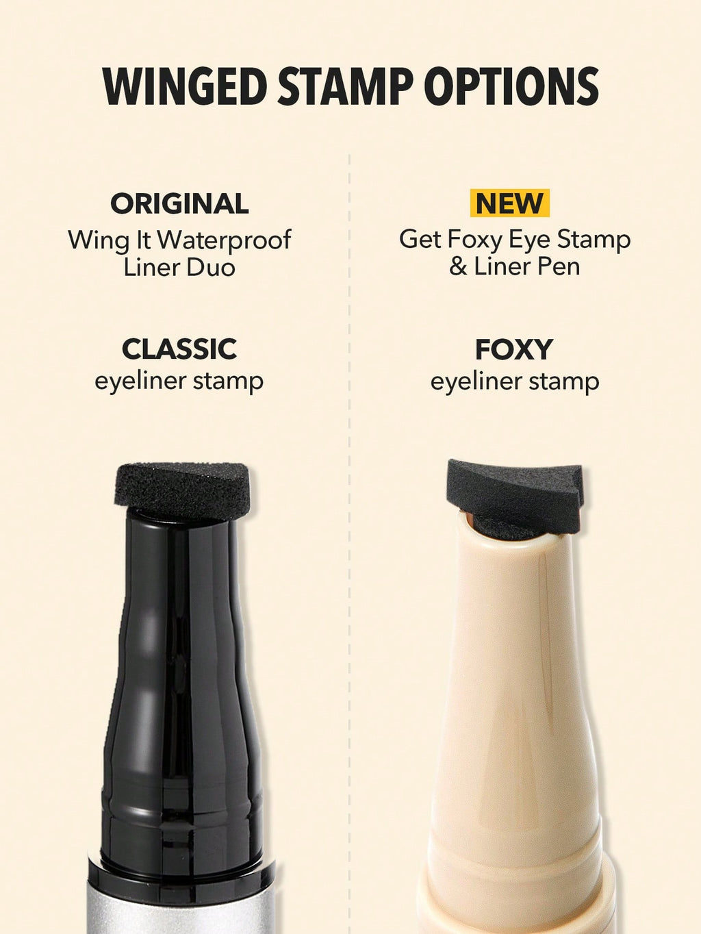 Sheglam Get Foxy Eye Stamp & Liner Pen | Smudgeproof & Waterproof Eyeliner