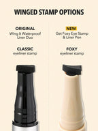 Sheglam Get Foxy Eye Stamp & Liner Pen | Smudgeproof & Waterproof Eyeliner