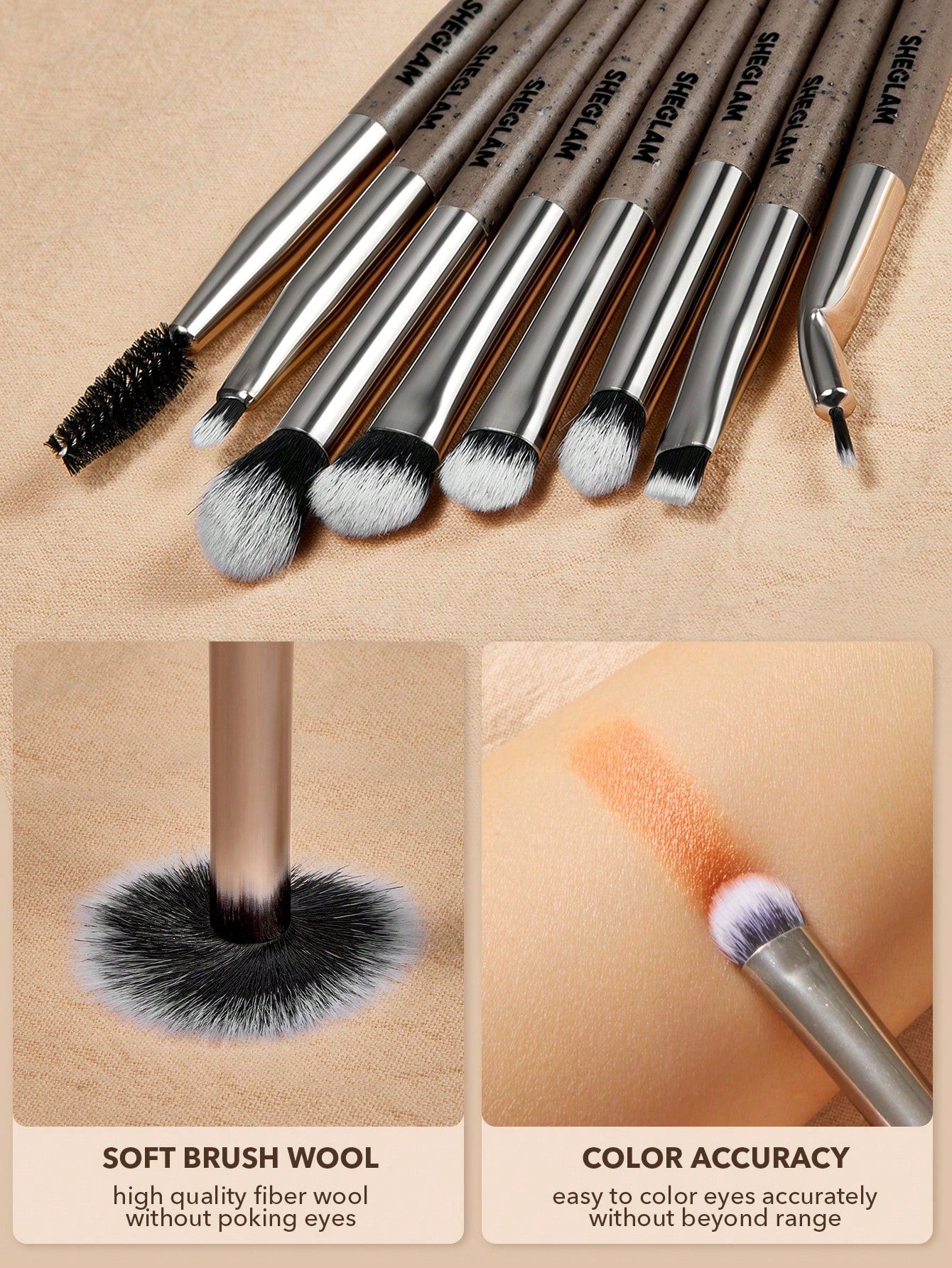 Sheglam Glam Fam Brush Set – Premium Makeup Brush Collection