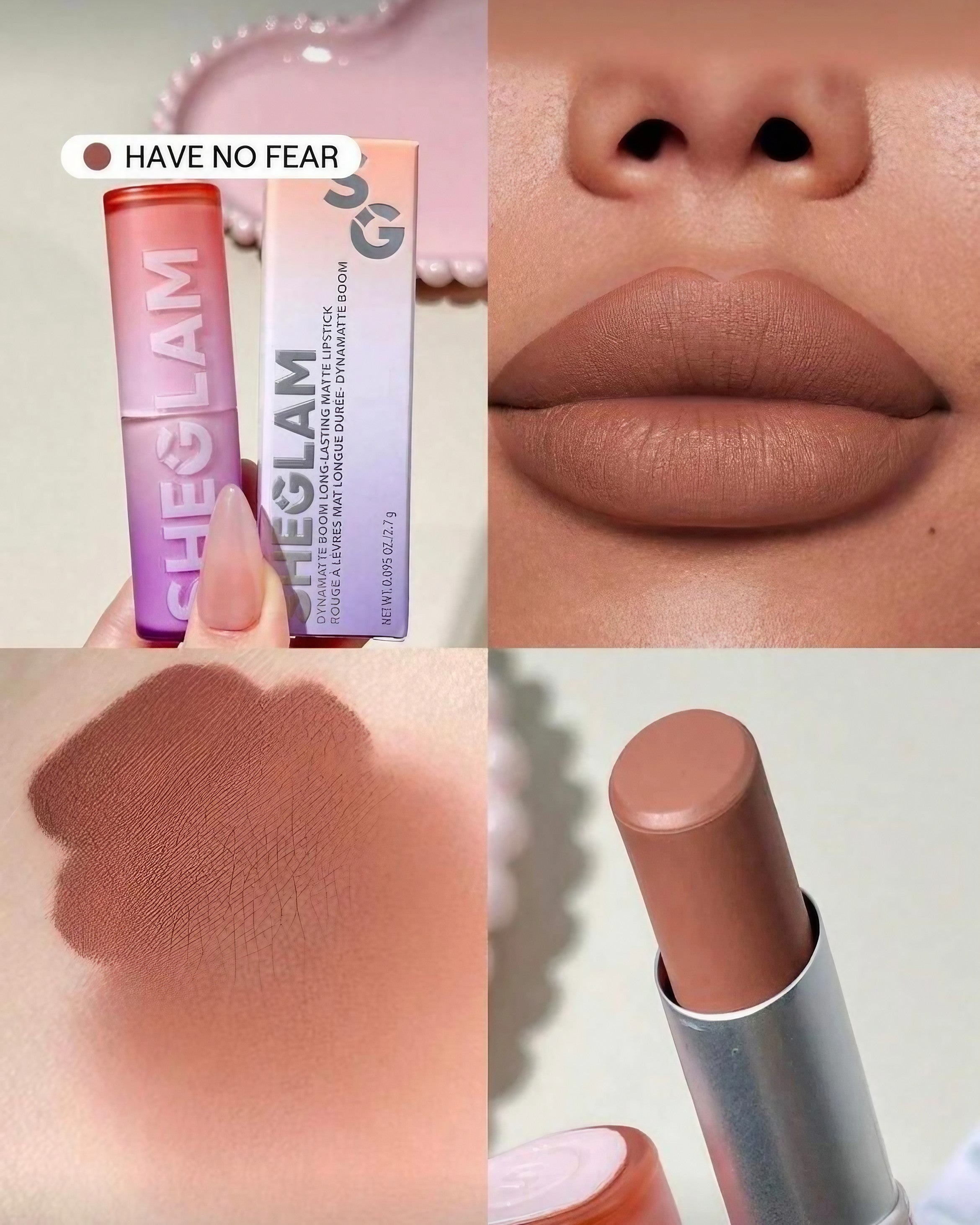 Sheglam Dynamatte Boom Matte Lipstic | Long-Lasting