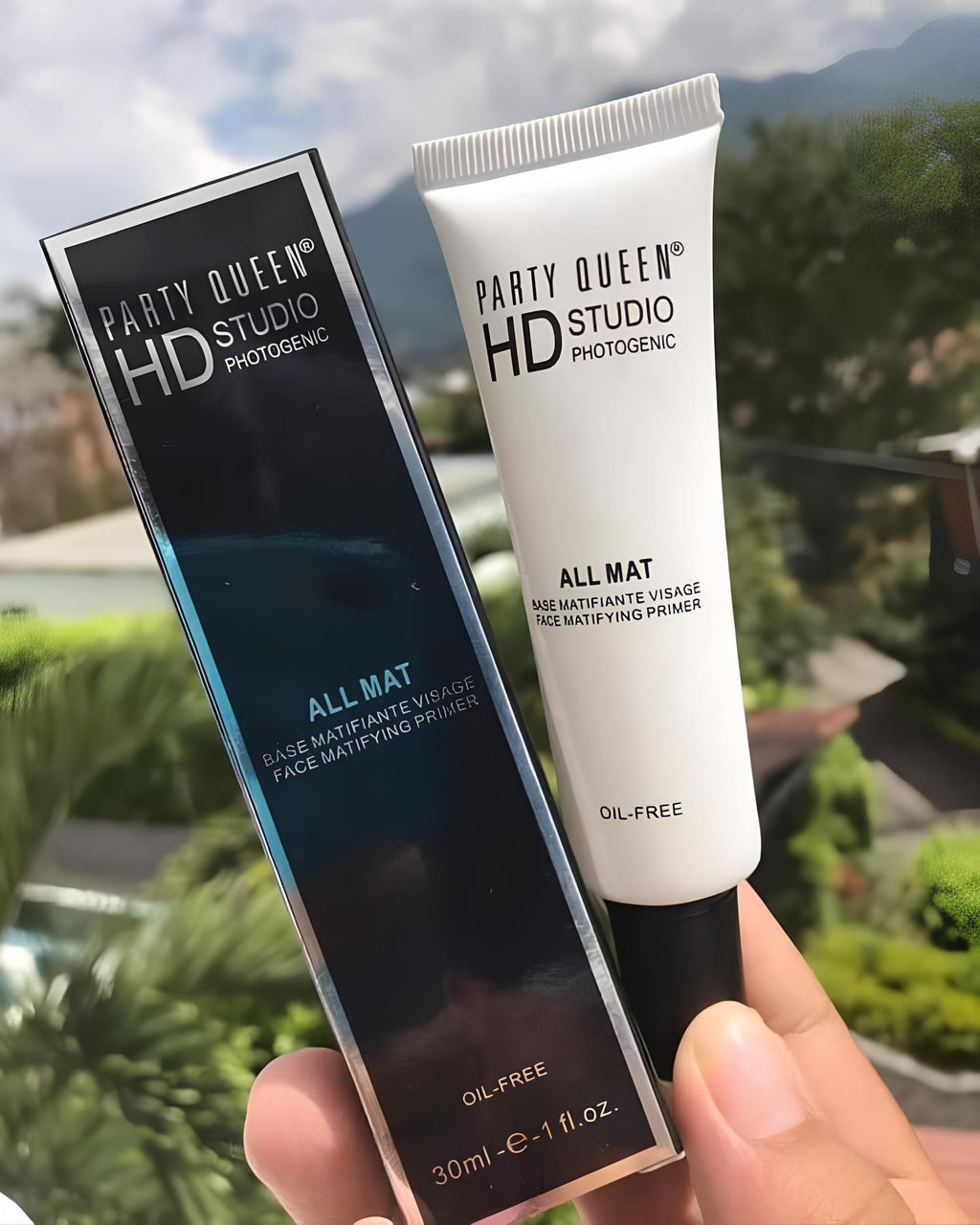 Party Queen HD Studio Primer – Water-Resistant Smudge-Proof Makeup Base 30ml