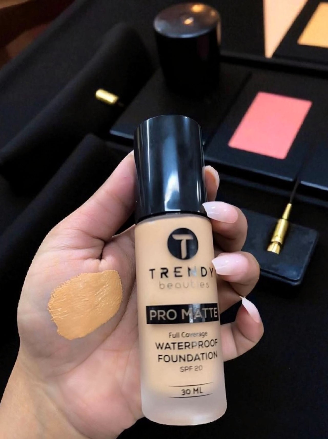 TRENDY Beauties Pro Matte Full Coverage Waterproof Foundation SPF20