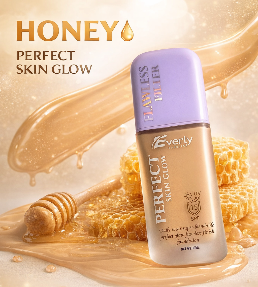 Everly Beauties DewyGlow SPF15 Perfect Finish Foundation