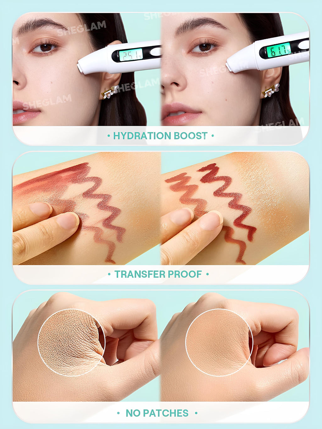 SHEGLAM Good Grip Hydrating Prime & Set Spray – Oil-Free, Silicone-Free Primer