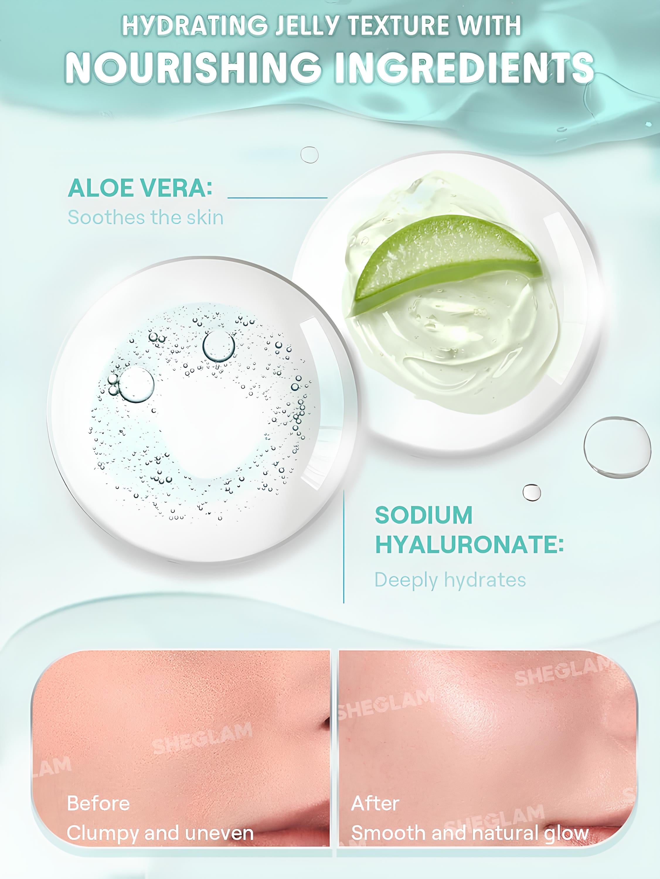 SHEGLAM Good Grip Hydrating Prime & Set Spray – Oil-Free, Silicone-Free Primer