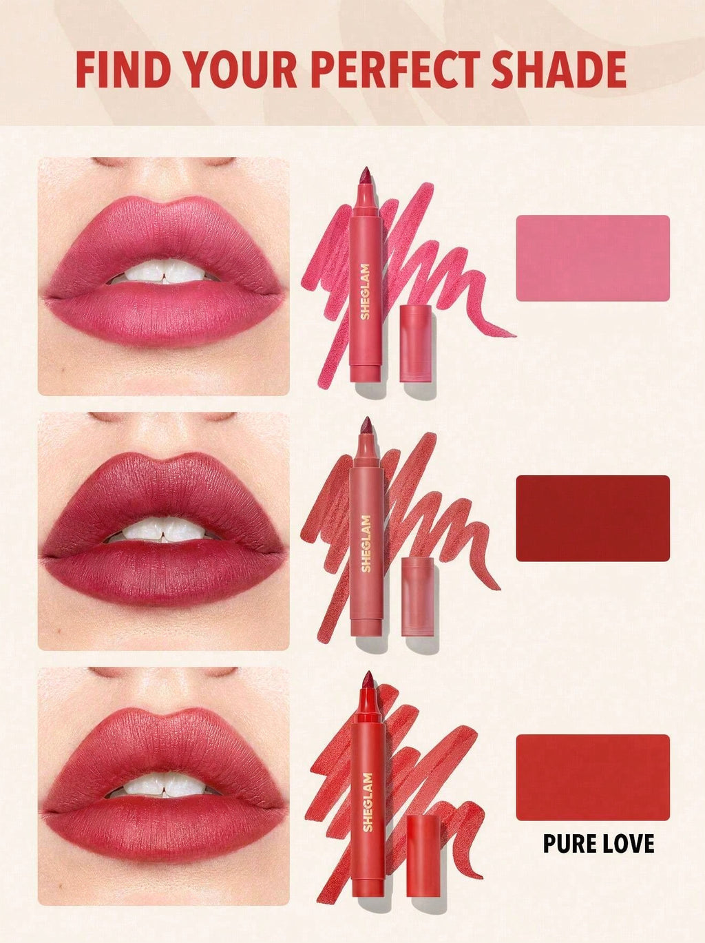 Sheglam Love Stained Lip Tint Marker-Bright Side