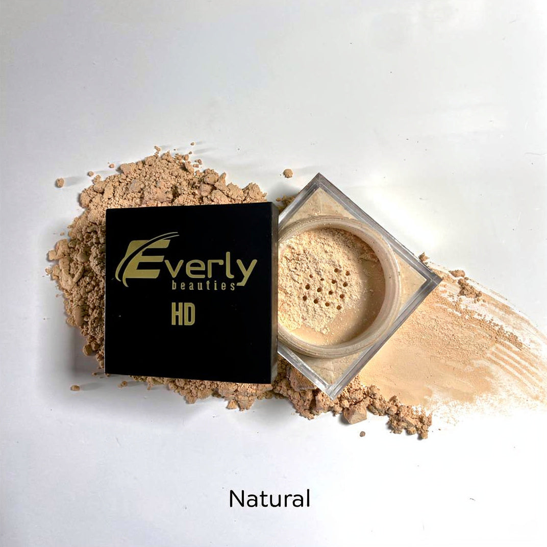 Everly Beauties HD Loose Setting Powder | Pure Matte Waterproof Finish