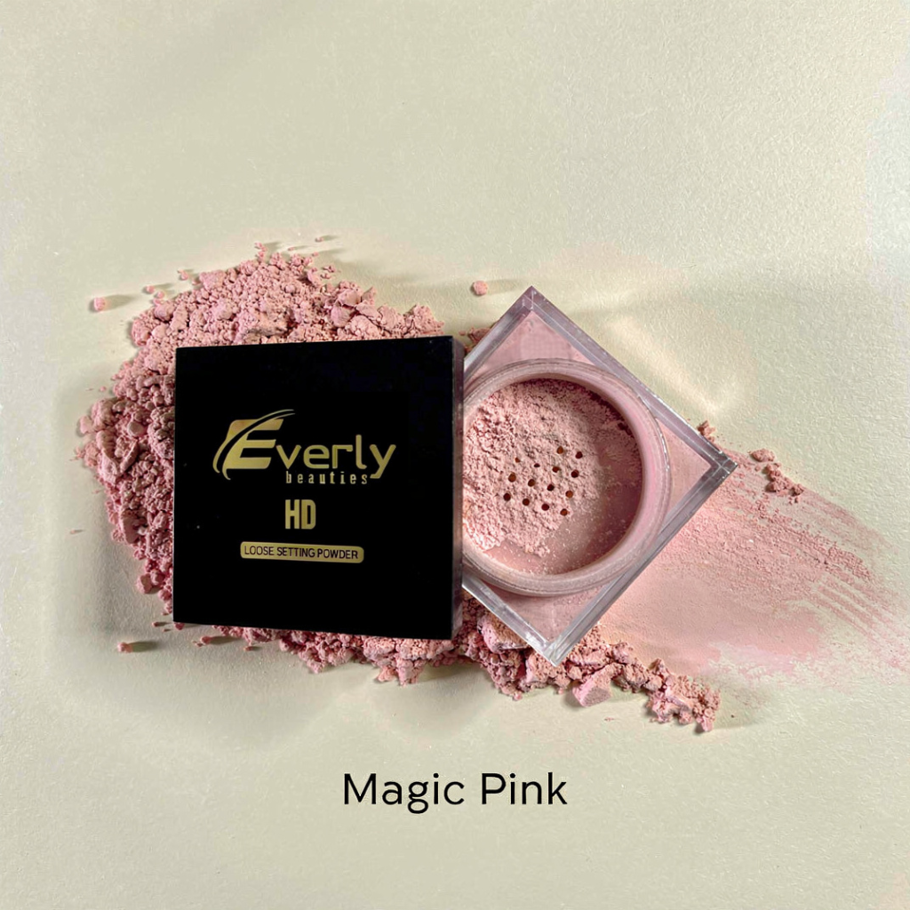 Everly Beauties HD Loose Setting Powder | Pure Matte Waterproof Finish