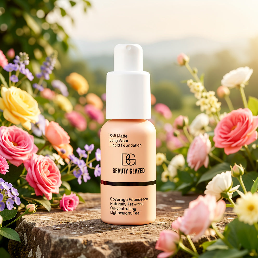 Beauty Glazed Soft Matte Waterproof Liquid Foundation – Full Coverage
