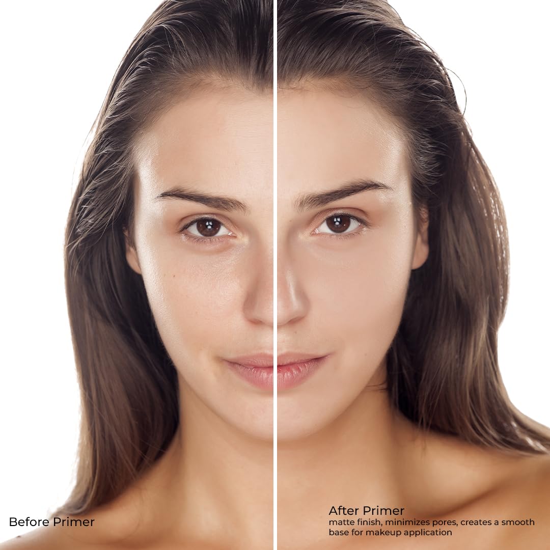 Makeup Revolution Mattify Matte &amp; Fix Face Primer – Lightweight, Oil-Control 28ml