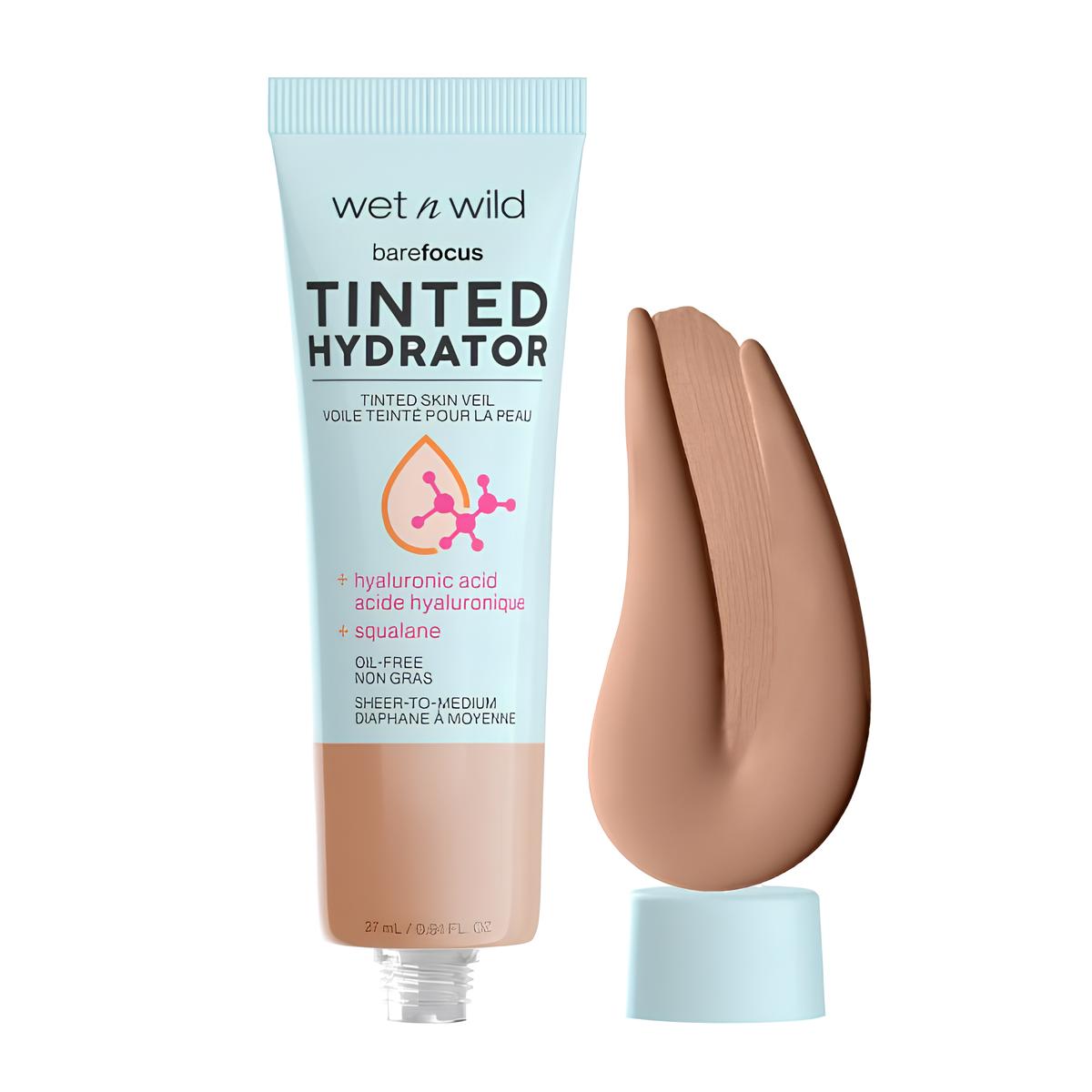 Wet n Wild Bare Focus Tinted Hydrator | Buildable Hydrating Coverage with Semi-Matte Finish