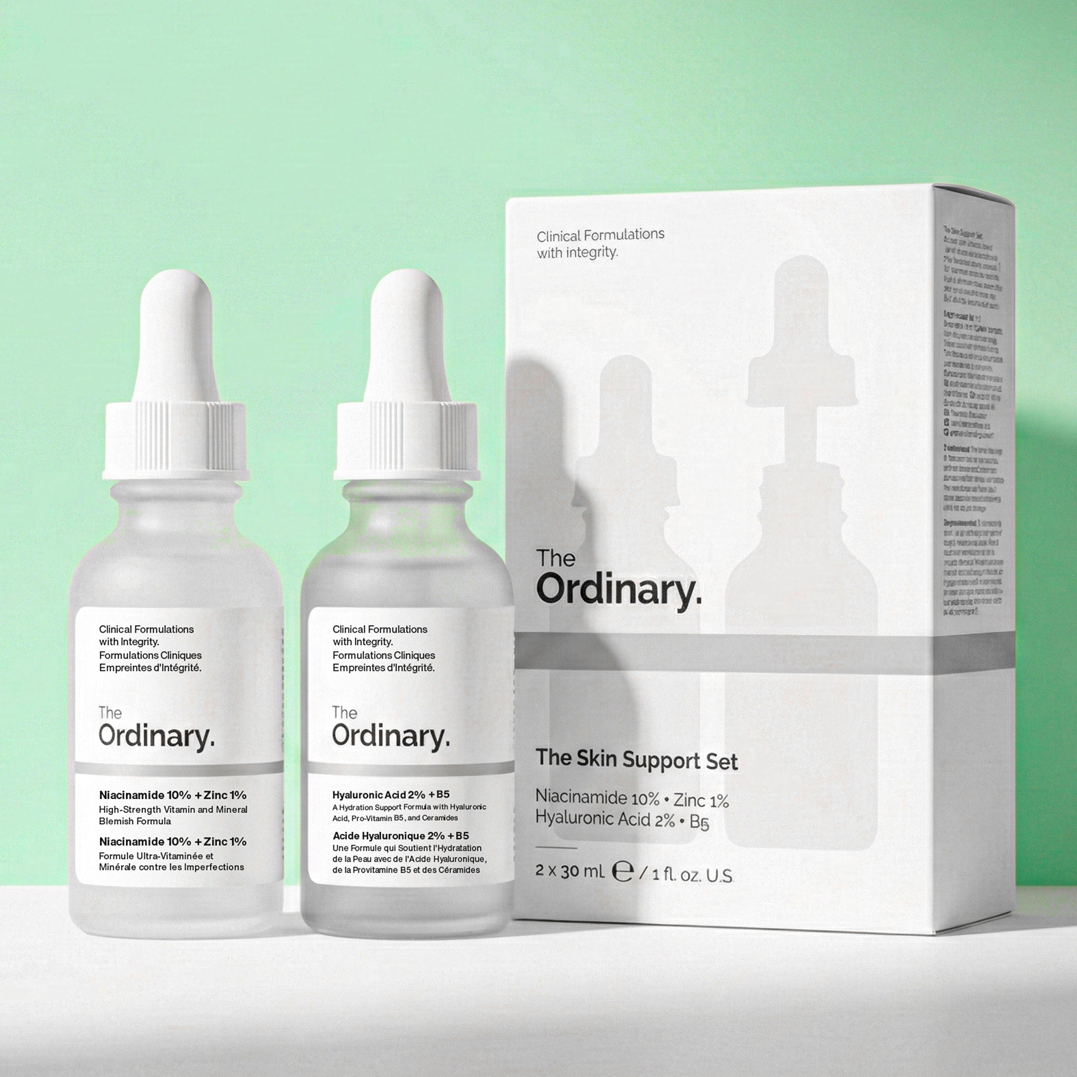 The Ordinary The Skin Support Set | Hydrating Duo for Smooth, Healthy Skin
