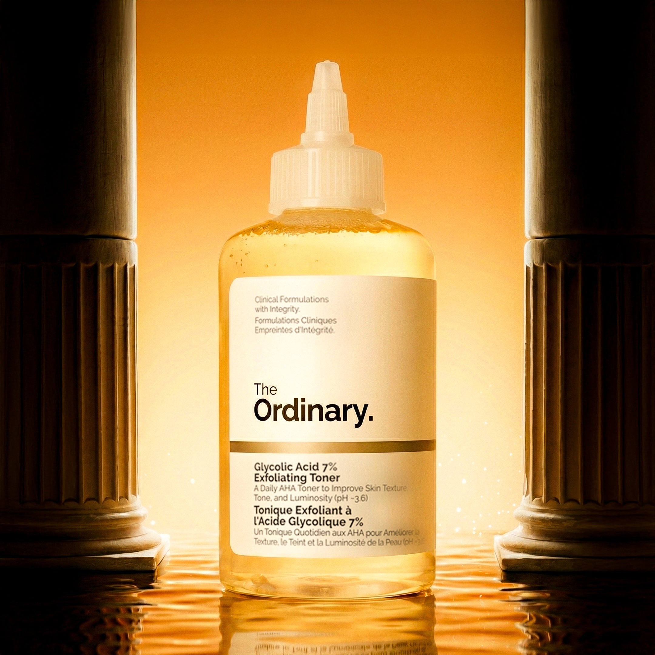 The Ordinary Glycolic Acid 7% Exfoliating Toner | Brighten & Smooth Skin Daily