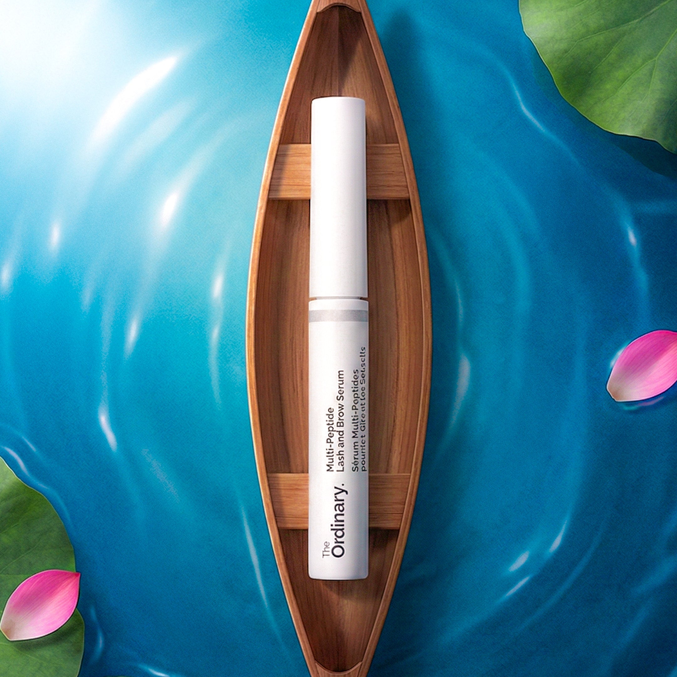 The Ordinary Multi-Peptide Lash and Brow Serum | Fuller, Thicker Lashes & Brows