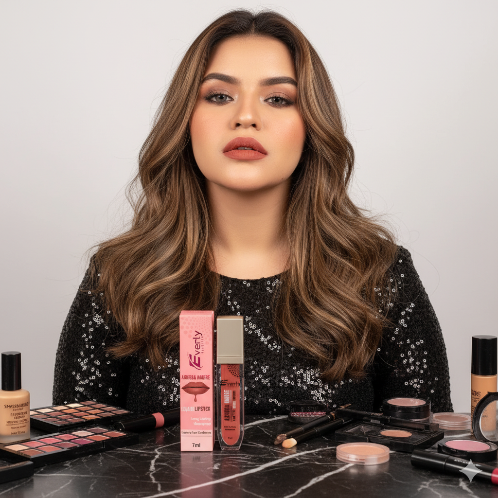 Everly Beauties Aurora Amore Matte Liquid Lipstick | Long-Lasting Waterproof Matte