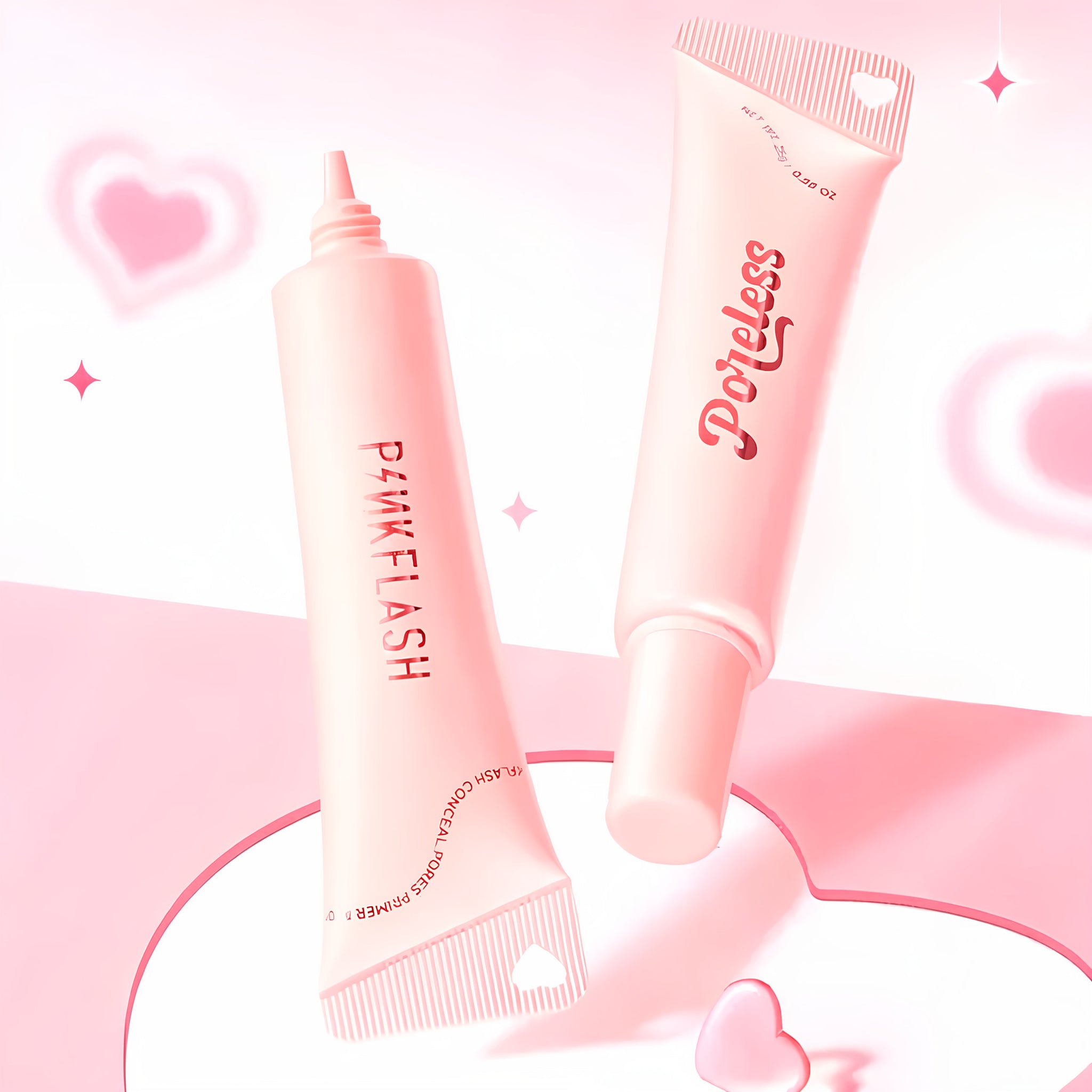 Pink Flash Conceal Pores Primer PR01 – Lightweight Pore-Blurring Matte Primer