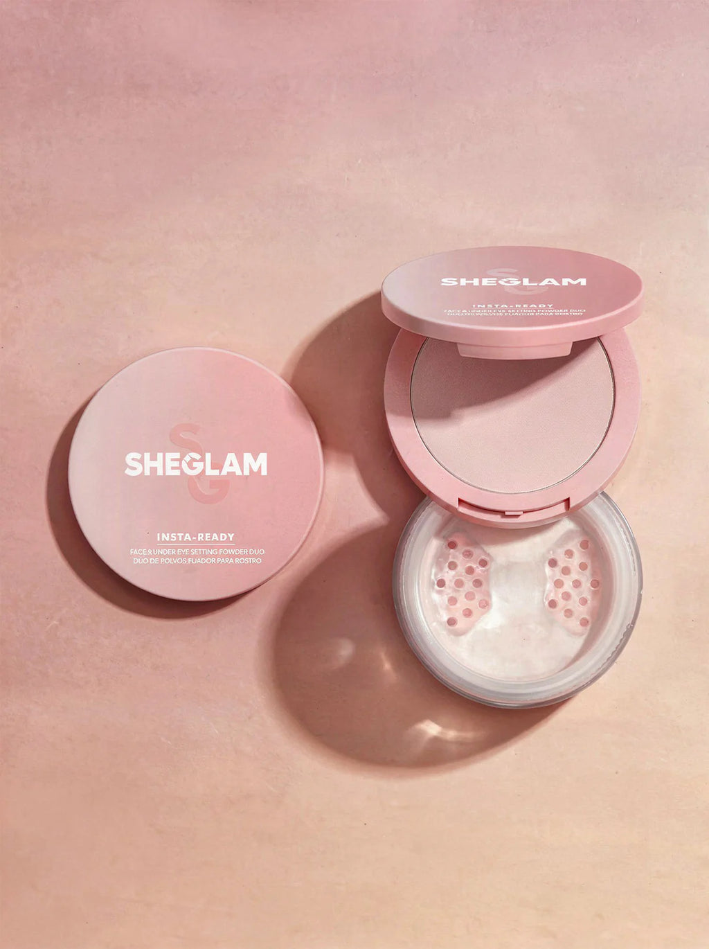 Insta-Ready Face & Under Eye Setting Powder Duo | 2-in-1 Matte Powder