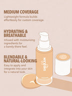 Sheglam Skinfinite Hydrating Foundation Golden | Natural Glow