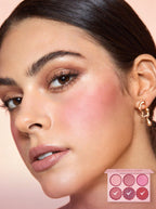 Sheglam Floral Flush Blush Palette Blushing Bouquet | Soft Radiant Glow