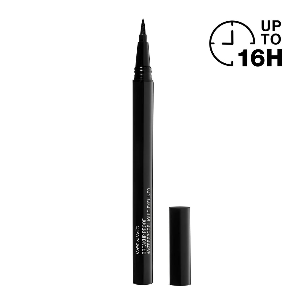 Wet n Wild Breakup Proof Waterproof Liquid Eyeliner | Black | wet n wild