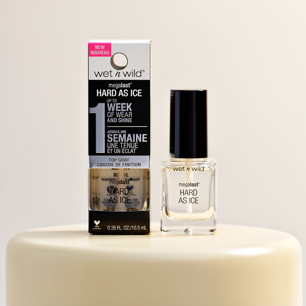 Wet n Wild Mega Last Hard As Ice Top Coat – Rock Party Weekend | Long-Lasting Nail Shine