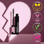 Wet n Wild Breakup Proof Waterproof Boosting Mascara | Long-Lasting Volumizing Mascara