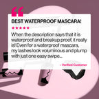 Wet n Wild Breakup Proof Waterproof Boosting Mascara | Long-Lasting Volumizing Mascara