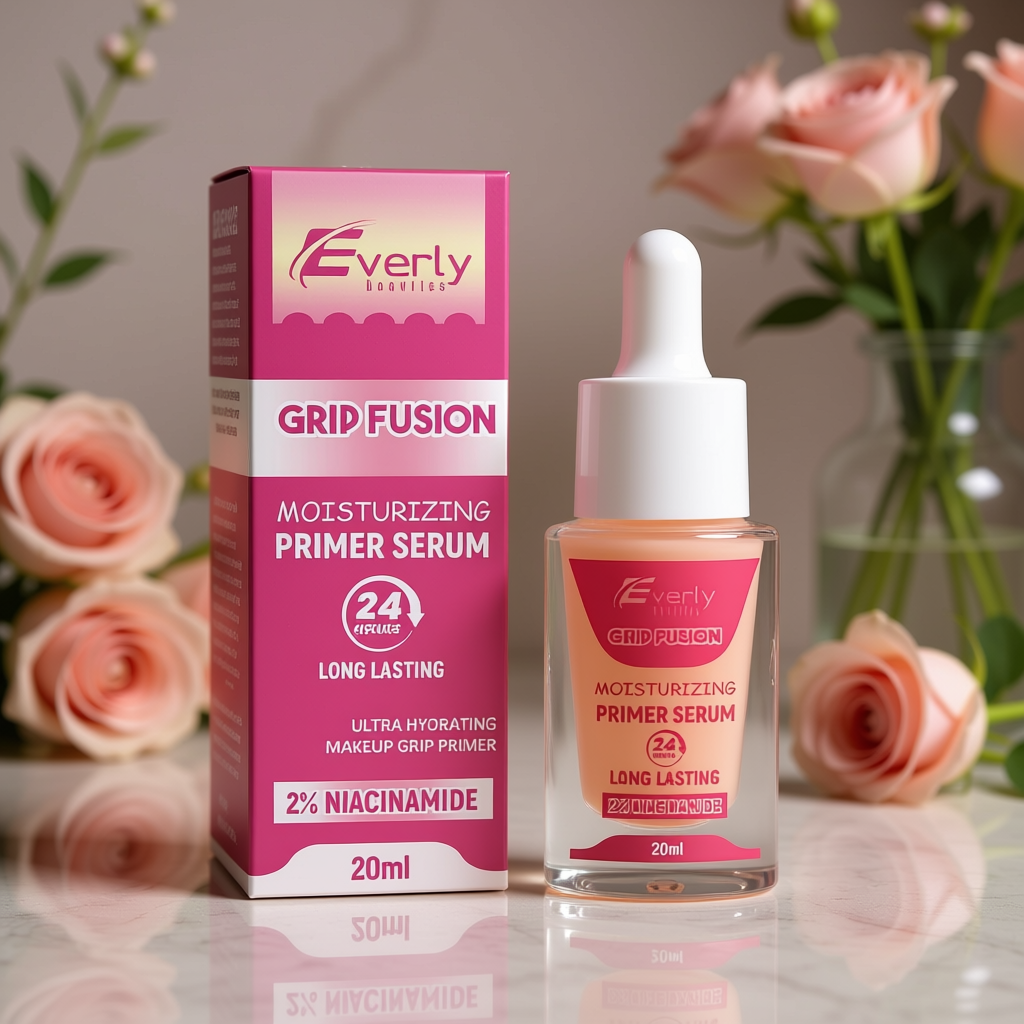 Everly Beauties Grip Fusion Moisturizing Primer Serum – 2% Niacinamide