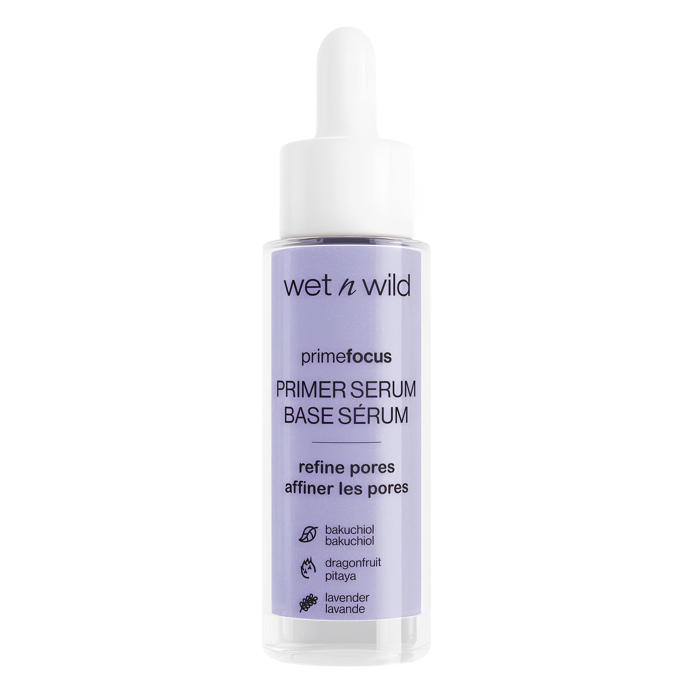 Wet n Wild Prime Focus Pore Minimizing Primer Serum – Hydrating Pore-Refining Makeup Base
