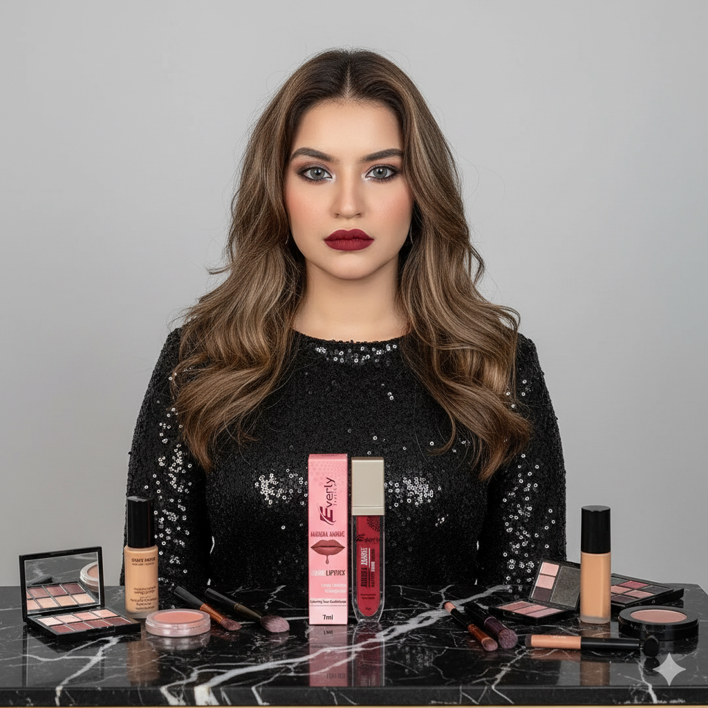 Everly Beauties Aurora Amore Matte Liquid Lipstick | Long-Lasting Waterproof Matte