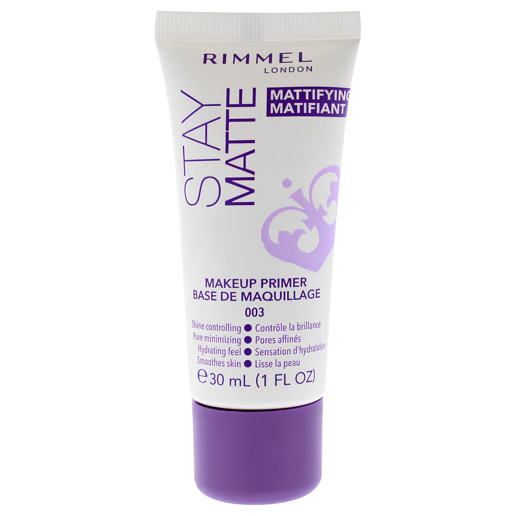 Rimmel London Stay Matte Primer 003 – Ultra-Lightweight Shine Control Primer 1oz